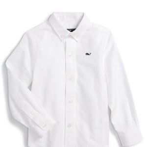 Boys Vineyard Vines Long Sleeve Oxford Size 12-14